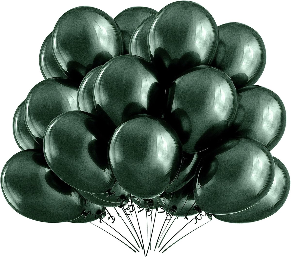 Ballonnen metal green || Op werkdagen voor 16:00 besteld = volgende werkdag verzonden